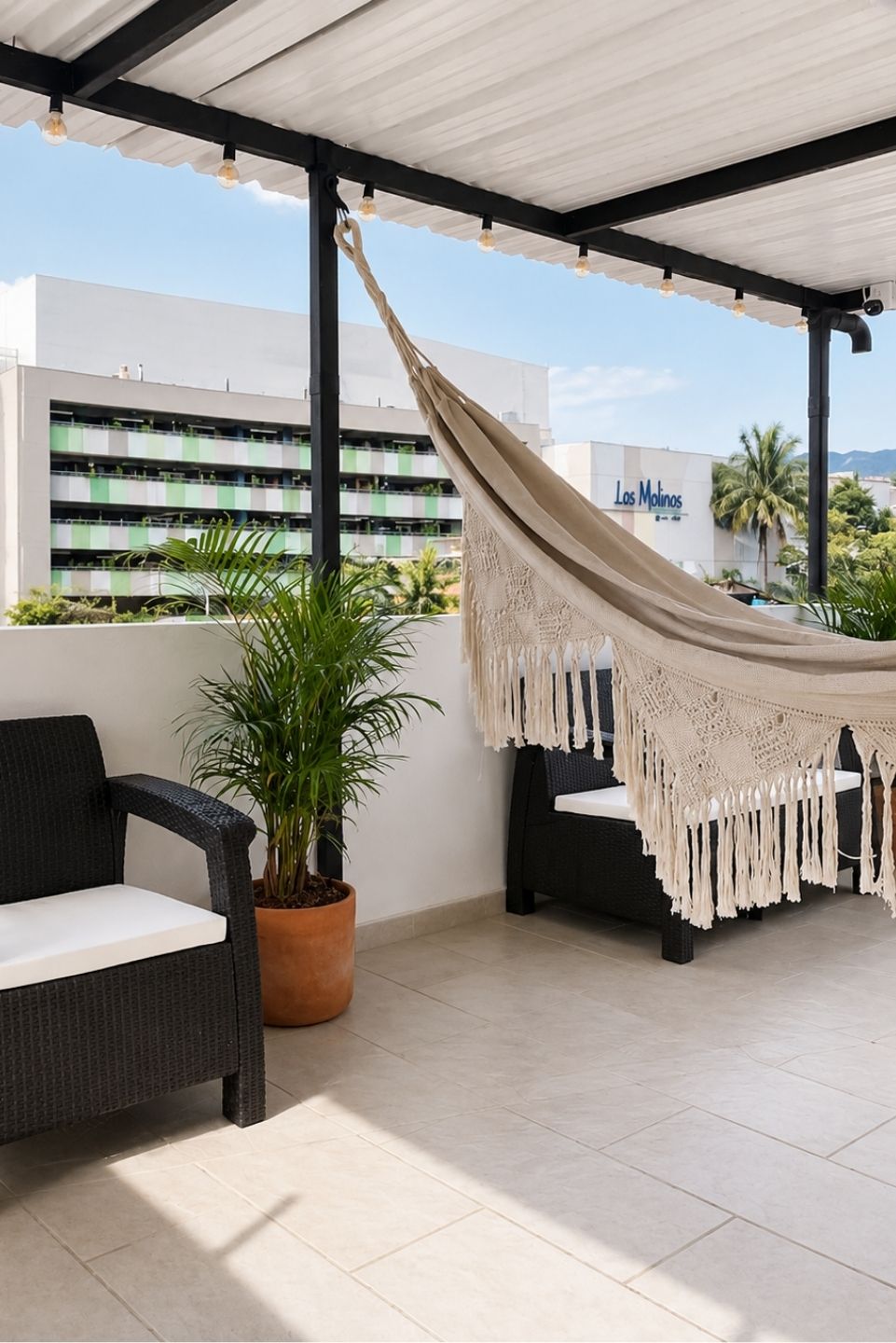 Terraza compartida de Casa Bendita
